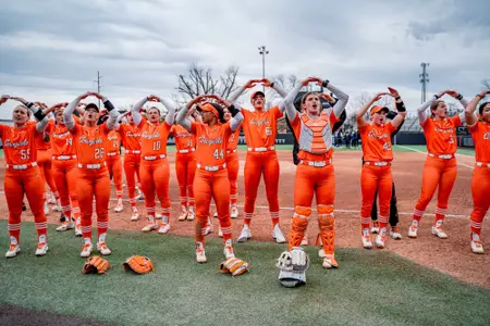 Cowgirl Softball Team Celebration