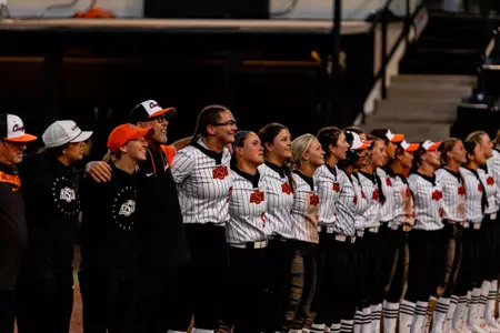 Cowgirl Softball Postgame