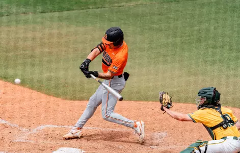 Image Taken at Oklahoma State Cowboys Baseball, Sunday, May 11th, 2025, Baylor Ballpark, Waco, Texas. Evan Cichon/OSU Athletics.