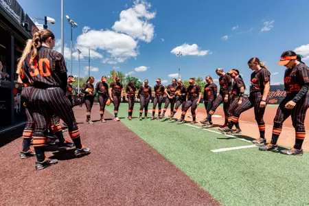 Cowgirl Softball Team Shot