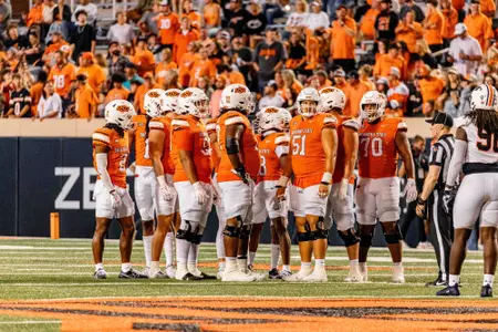 Cowboy Football Team Photo vs UT Martin