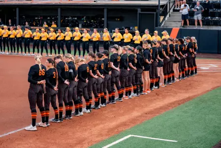 Cowgirl Softball pregame vs. Wichita State