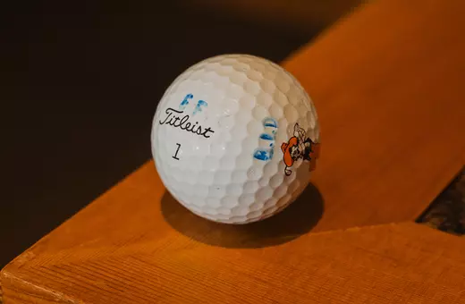 BID golf ball