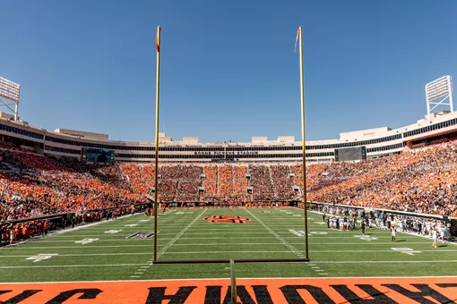 Image of Oklahoma State Cowboy Football vs UCF Taken Saturday, October 10, 2026, Boone Pickens Stadium, Stillwater, OK. OSU Athletics