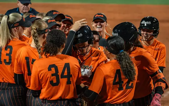 Cowgirl Softball celebration