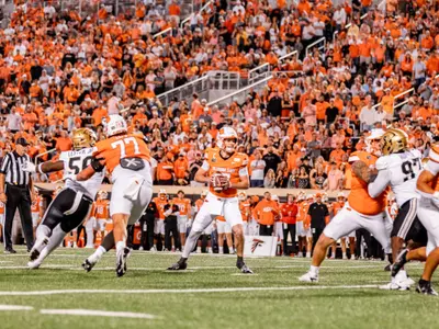 Image of Oklahoma State Cowboy Football vs Colorado Taken Saturday, October 24, 2026, Boone Pickens Stadium, Stillwater, OK. OSU Athletics