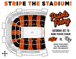 2026 Stripe the Stadium Map vs UCF