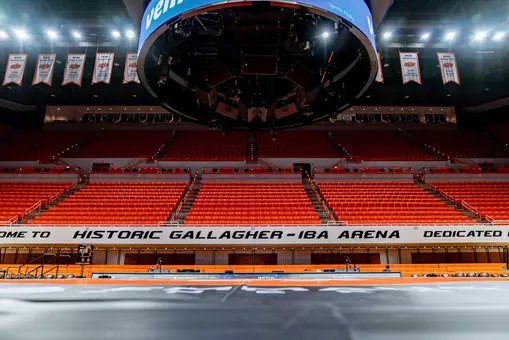 Gallagher_iba before UNI vs OSU