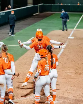 Jayelle Austin Home Run Celebration