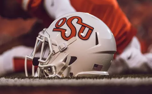 OSU Throwback Helmet vs. Texas 2018