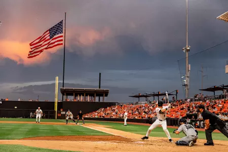 Flag at O'Brate vs. Dallas Baptist