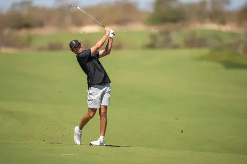 Los Cabos, BCS - March 1: Preston Stout, Oklahoma State University. 2026 Cabo Collegiate Round 1. Photographed at Twin Dolphin Golf Club in Los Cabos, BCS on March 1 2026. (Photograph ©2026 Darren Carroll)