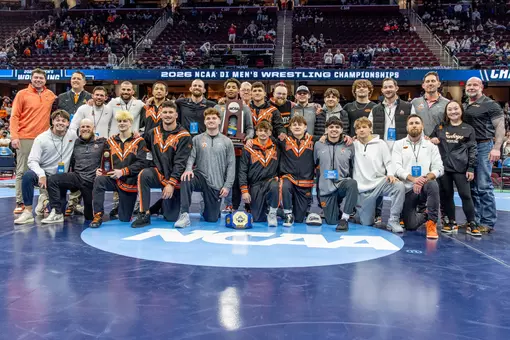 NCAA Wrestling Runner-Up Team Photo 2026