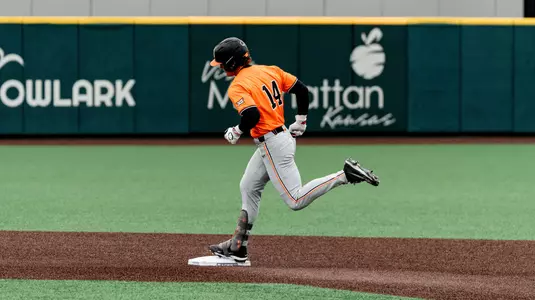Image Taken at Oklahoma State Cowboy Baseball, Sunday, April 12th, 2026, Tointon Family Stadium, Manhattan, Kansas. Evan Cichon/OSU Athletics.