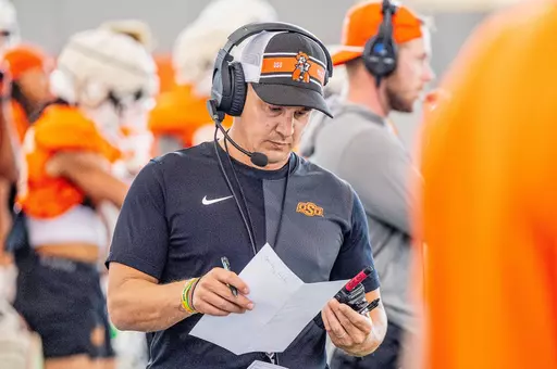 Eric Morris at Spring Practice 2026