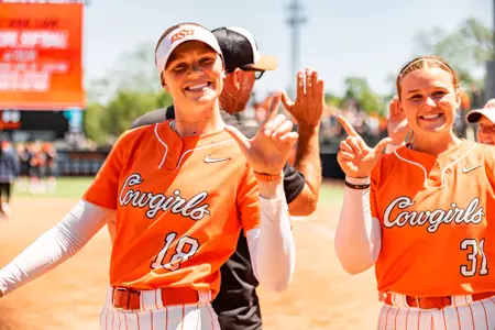 Claire Timm and Lexi McDonald