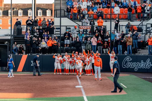 Madison Hoffman Home Run Celebration