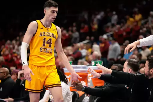 Andrija Grbovic at Big 12 Tournament