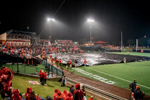 Bowlin Stadium Rain Delay