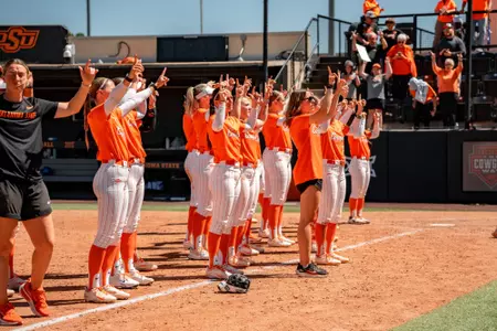 Cowgirl Softball Postgame vs. Kansas