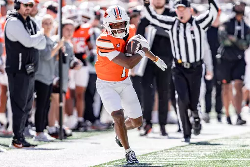 Miles Coleman at 2026 Spring Game