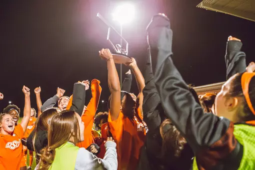 Bedlam Trophy celebration