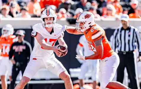 Drew Mestemaker and Caleb Hawkins 2026 Spring Game