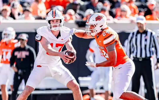 Drew Mestemaker and Caleb Hawkins 2026 Spring Game