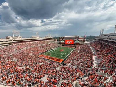 Sold Out Boone Pickens Stadium against Oregon