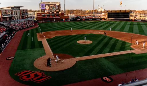 Image Taken at Cowoboy Baseball Vs. Central Arkansas, Tuesday, Feburary 24, 2026, O'Brate Stadium, Stillwater, OK. Colin Peters/OSU Athletics