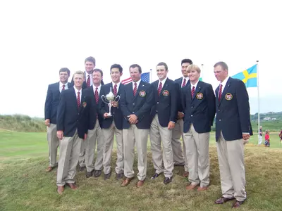 Jonthan Randolph helped the U.S. claim the Palmer Cup.