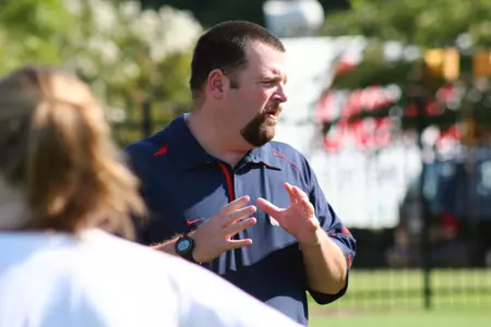 Head coach Matthew Mott