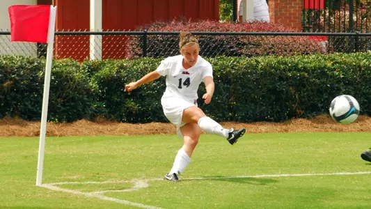 Junior defender Abbie Curran helped the Rebels post a shutout of WKU.