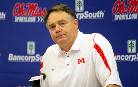 Ole Miss Head Coach Houst Nutt