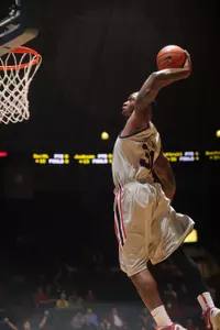 Murphy Holloway made his return to Tad Smith Coliseum (Nathan Latil).