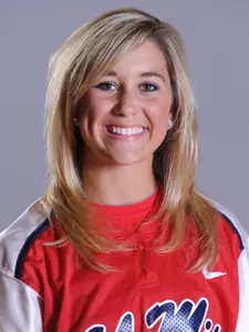 Brittany Broome led the Rebels with five singles.