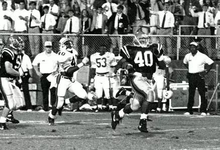 Cassius Ware scores a 91-yard touchdown against Auburn.