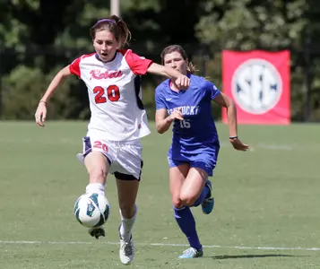 Olivia Harrison and the Rebels host LSU in SEC action on Friday night.