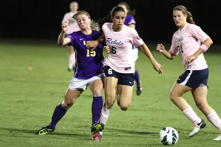 Rafaelle Souza and the Rebels clinched an SEC Tournament berth despite a loss to Tennessee on Sunday.