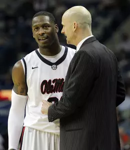 Senior Murphy Holloway ranks ninth on the Ole Miss career list with 743 rebounds.