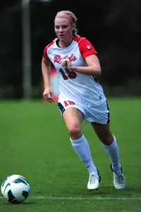 Freshman Jessica Hiskey delivered the game-winning assit to help Ole Miss past LSU.