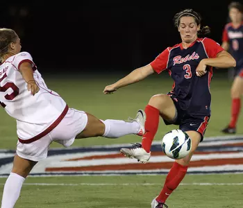 Erin Emerson scored her first goal of the season against Florida in the SEC Tournament.