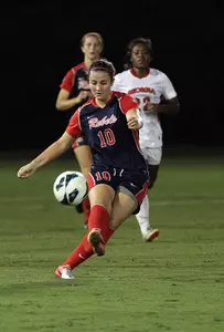 Brooke Theobald and the Rebels host Kentucky today at 1 p.m.