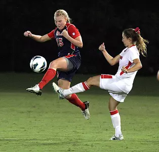 Jessica Hiskey was named SEC Freshman of the Week on Monday.
