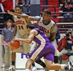 Martavius Newby and Aaron Jones