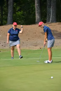 Abby Newton and Michele Drinkard (Photo by Robert Jordan/Ole Miss Communications)