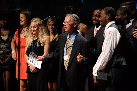Track and Field head coach Joe Walker.