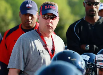 Hugh Freeze (photo by Joshua McCoy)