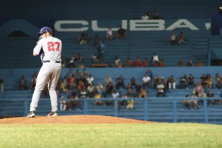 Wahl picked up a pair of saves against the Cuban National Team to start international play.
