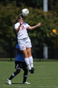Mandy McCalla scored the go-ahead goal in a 3-1 win over Saint Louis on Friday.